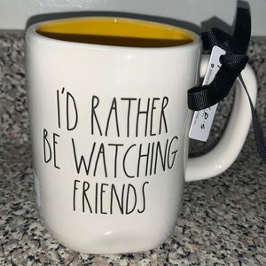 Rae Dunn FRIENDS double sided Mug